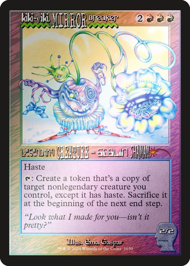 Image for Kiki-Jiki, Mirror Breaker (Rainbow Foil) (1659) - Magic: The Gathering