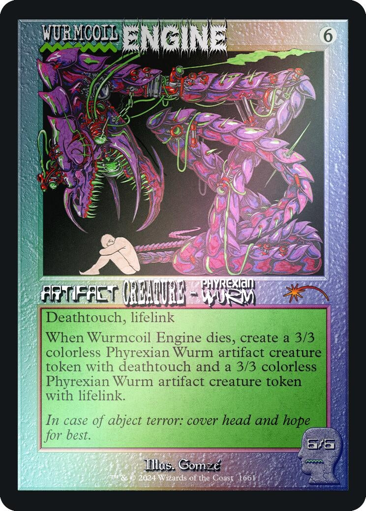 Image for Wurmcoil Engine (Rainbow Foil) (1661) - Magic: The Gathering