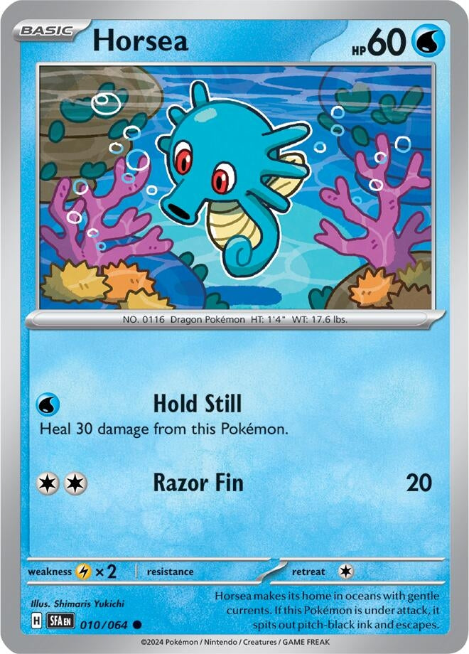Image for Horsea (010/064) (SFA) - Pokemon
