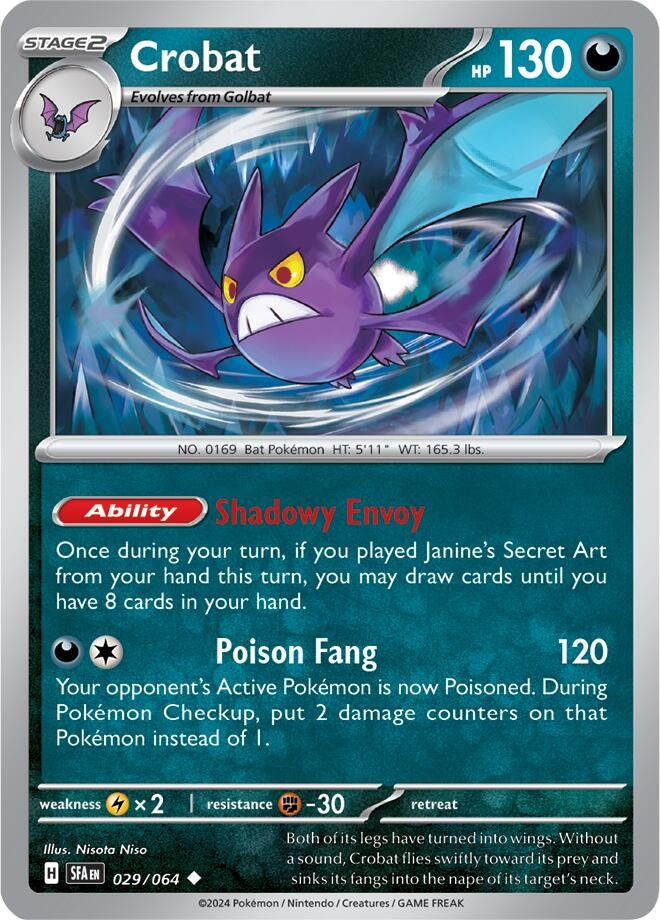 Image for Crobat (029/064) (SFA) - Pokemon
