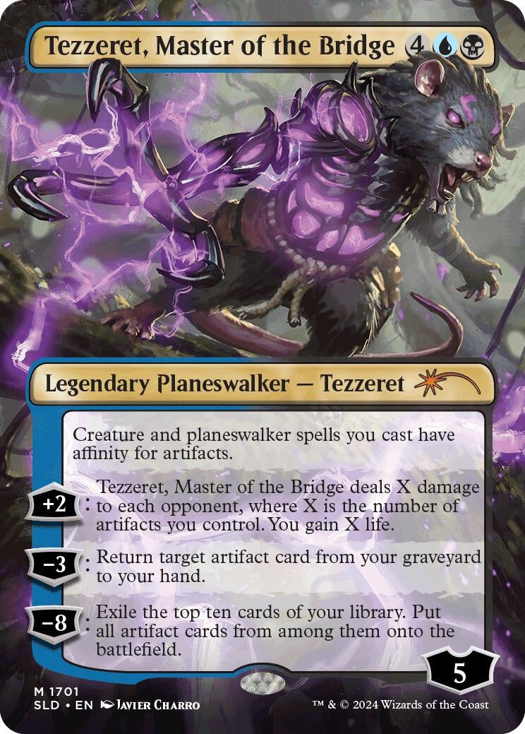 Image for Tezzeret, Master of the Bridge (1701) - Magic: The Gathering