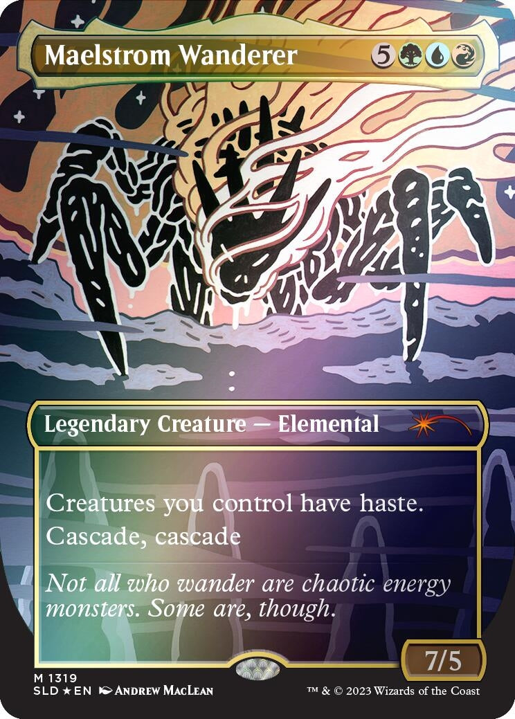 Image for Maelstrom Wanderer (Rainbow Foil) (1319) - Magic: The Gathering