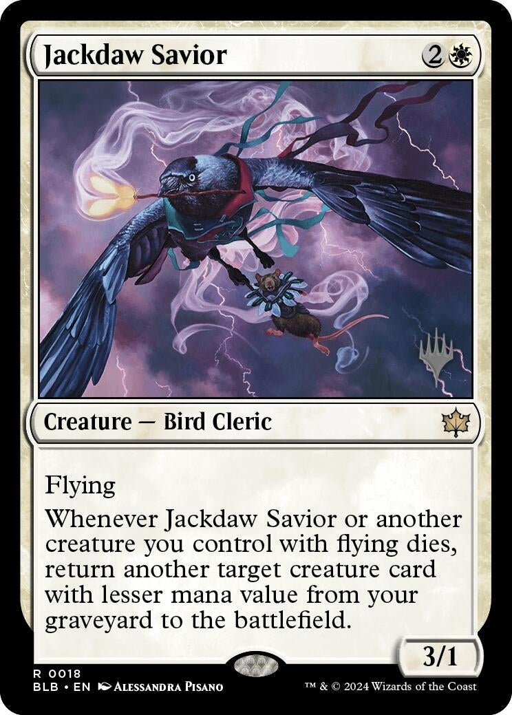 Image for Jackdaw Savior (18) - Magic: The Gathering