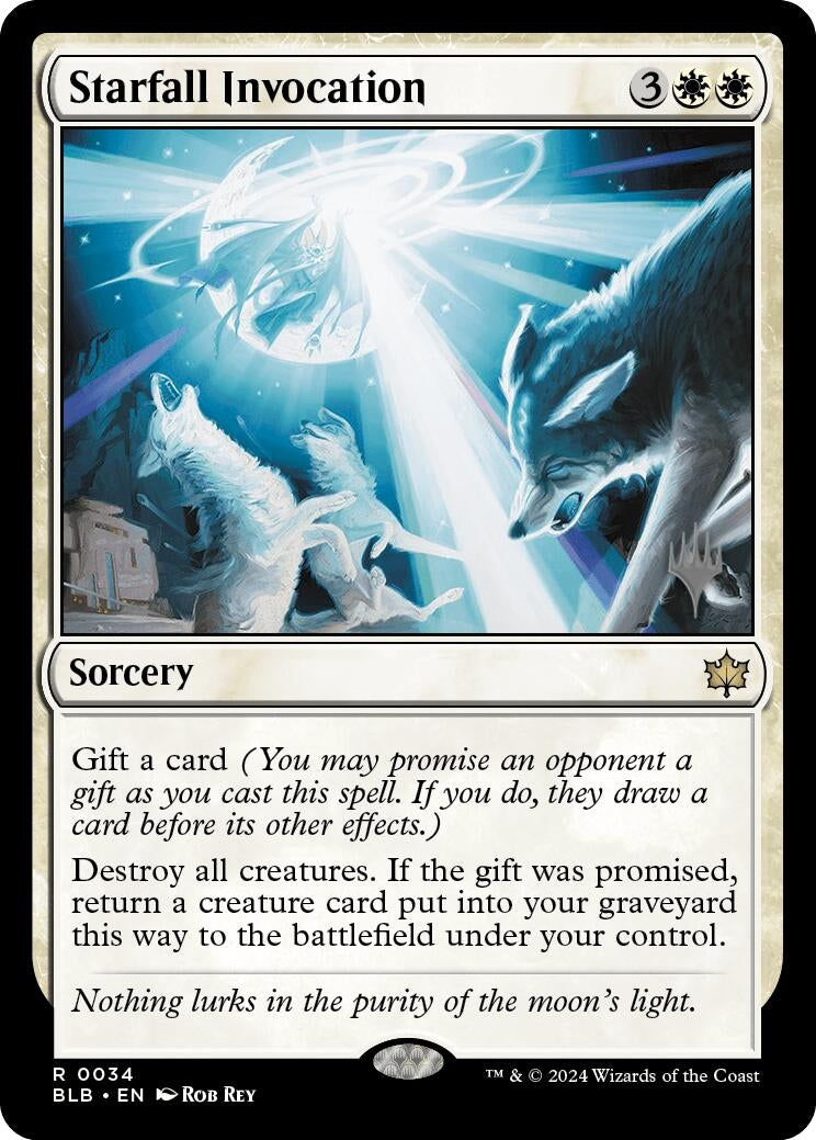 Image for Starfall Invocation (34) - Magic: The Gathering