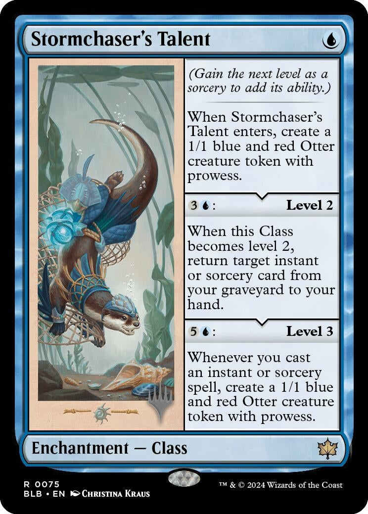 Image for Stormchaser's Talent (75) - Magic: The Gathering