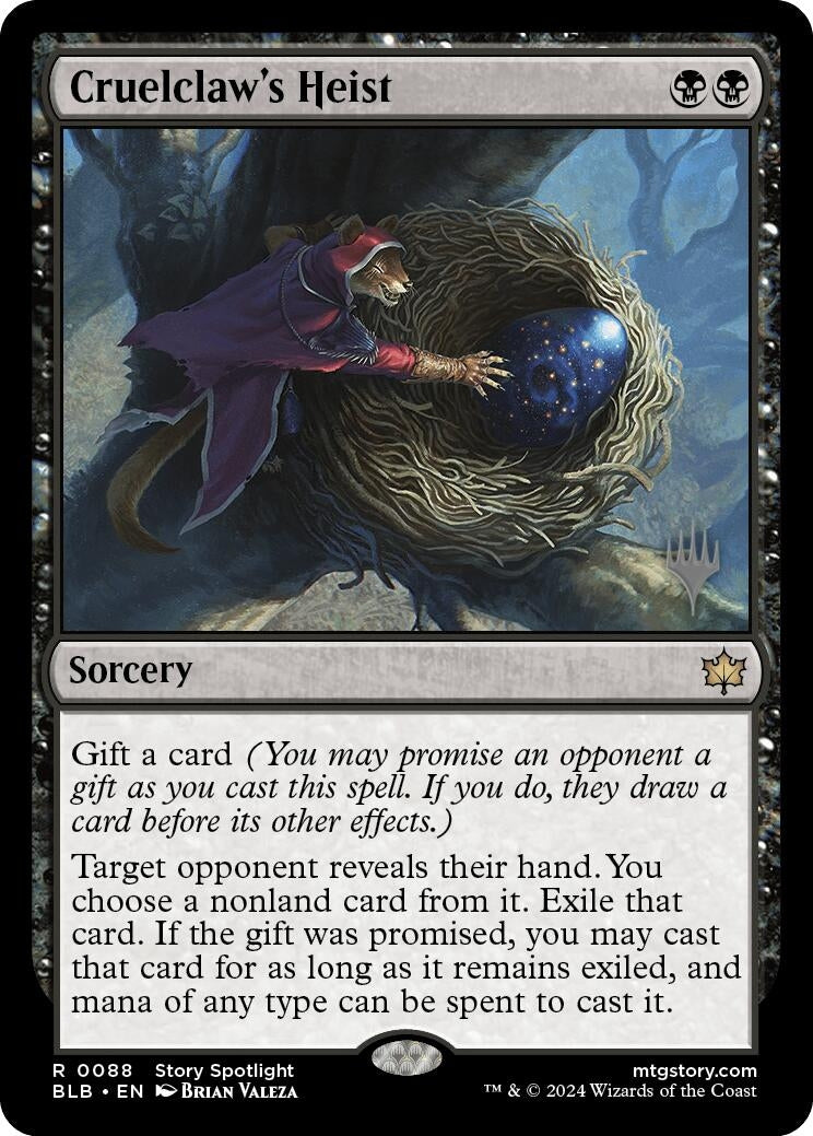 Image for Cruelclaw's Heist (88) - Magic: The Gathering