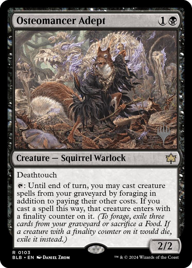 Image for Osteomancer Adept (103) - Magic: The Gathering