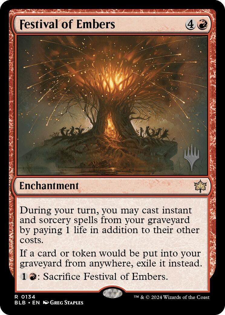 Image for Festival of Embers (134) - Magic: The Gathering
