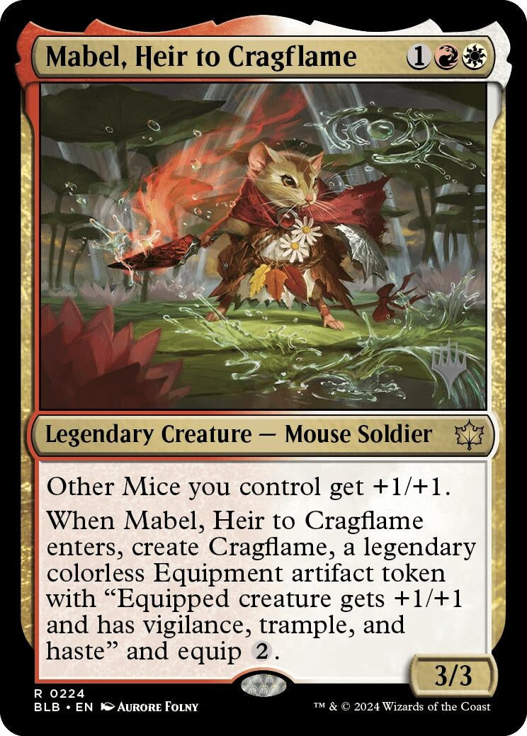 Image for Mabel, Heir to Cragflame (224) - Magic: The Gathering