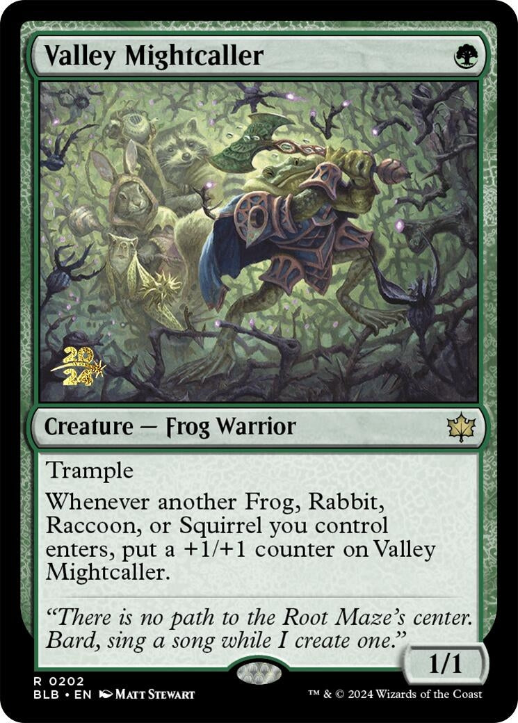 Image for Valley Mightcaller (202) - Magic: The Gathering