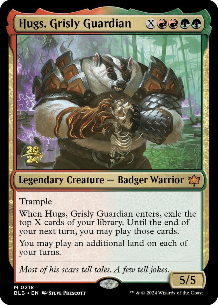 Image for Hugs, Grisly Guardian (218) - Magic: The Gathering