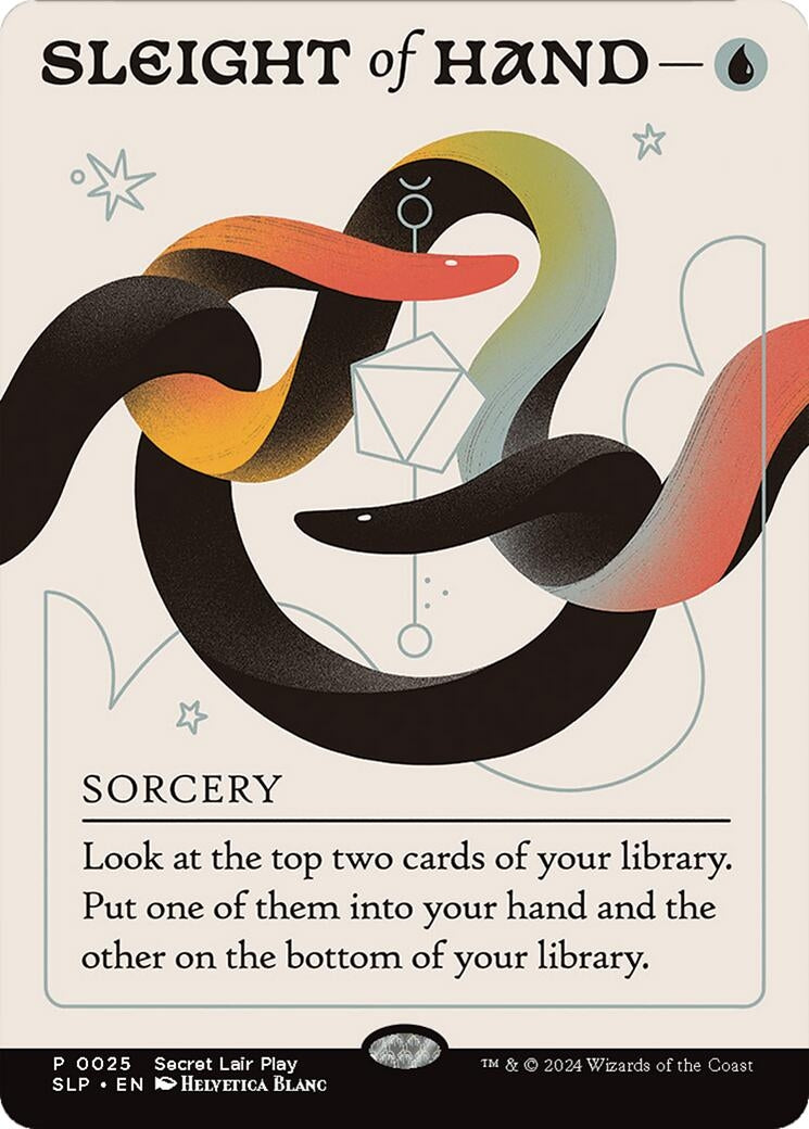 Image for Sleight of Hand (25) - Magic: The Gathering