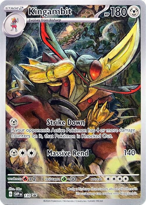 Image for Kingambit - 130 (130) (SVP) - Pokemon