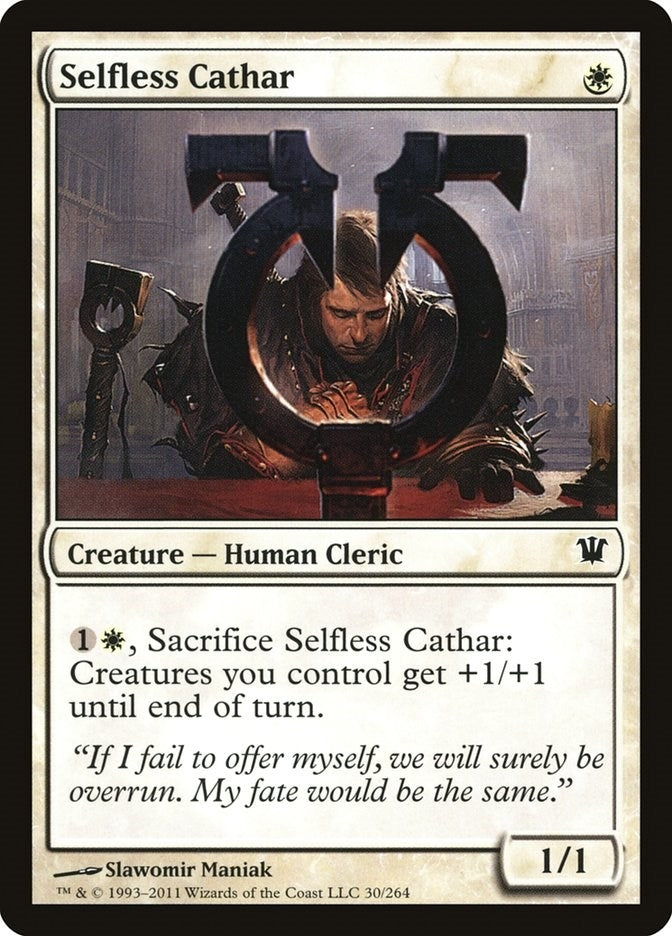Image for Selfless Cathar (30) - Magic: The Gathering