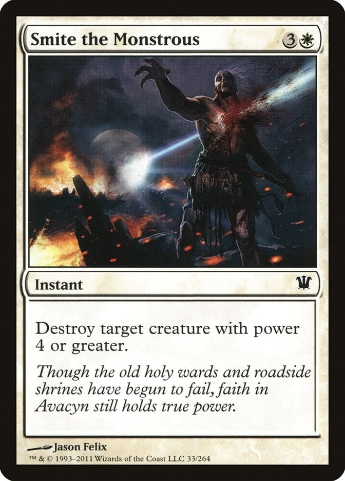 Image for Smite the Monstrous (33) - Magic: The Gathering