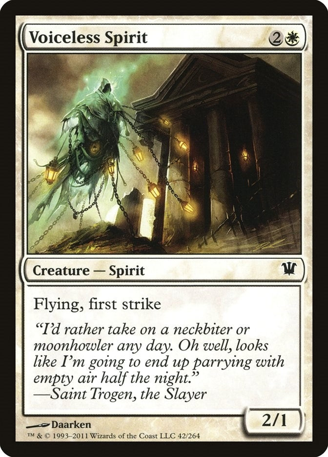 Image for Voiceless Spirit (42) - Magic: The Gathering