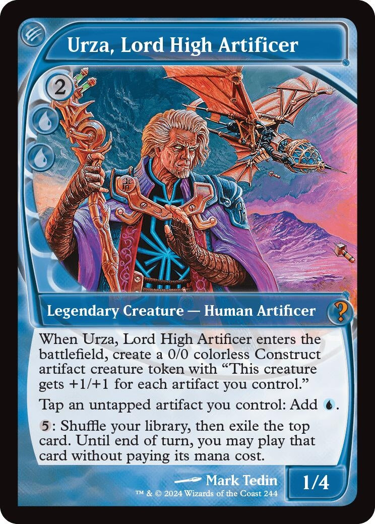 Image for Urza, Lord High Artificer (Future Sight) (244) - Magic: The Gathering