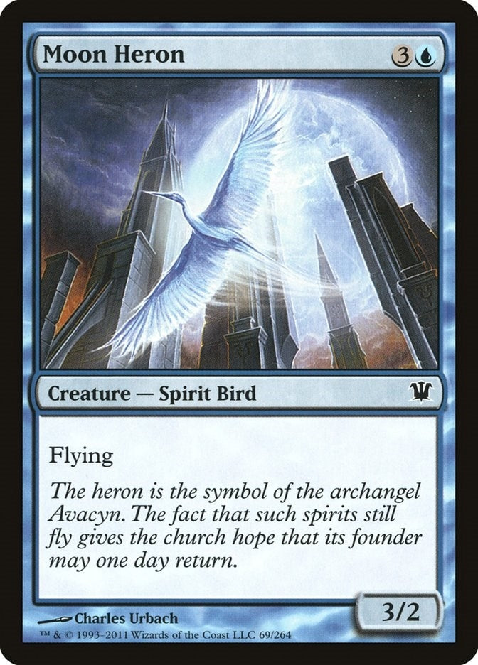 Image for Moon Heron (69) - Magic: The Gathering