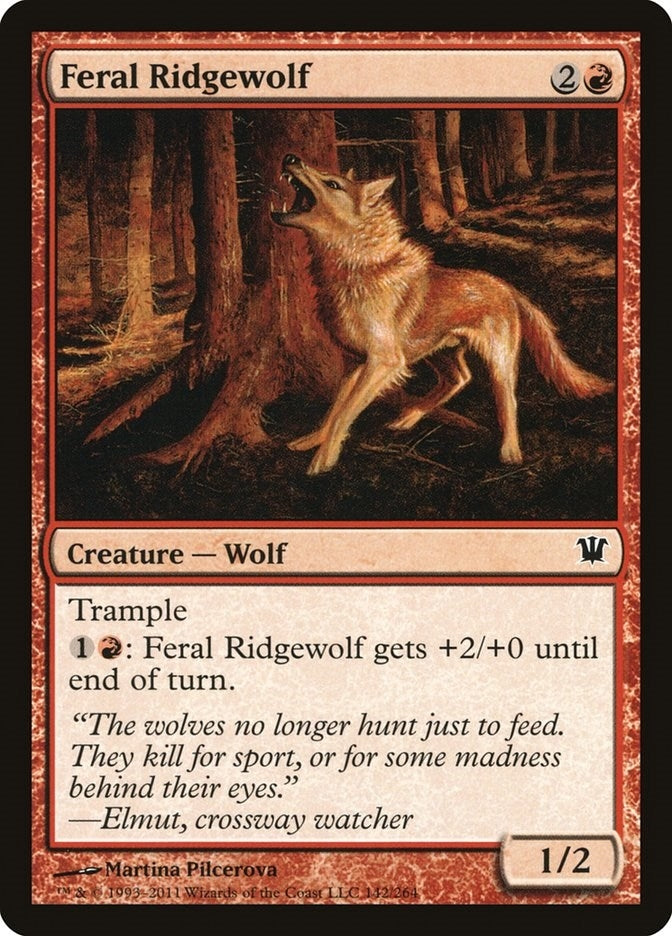 Image for Feral Ridgewolf (142) - Magic: The Gathering