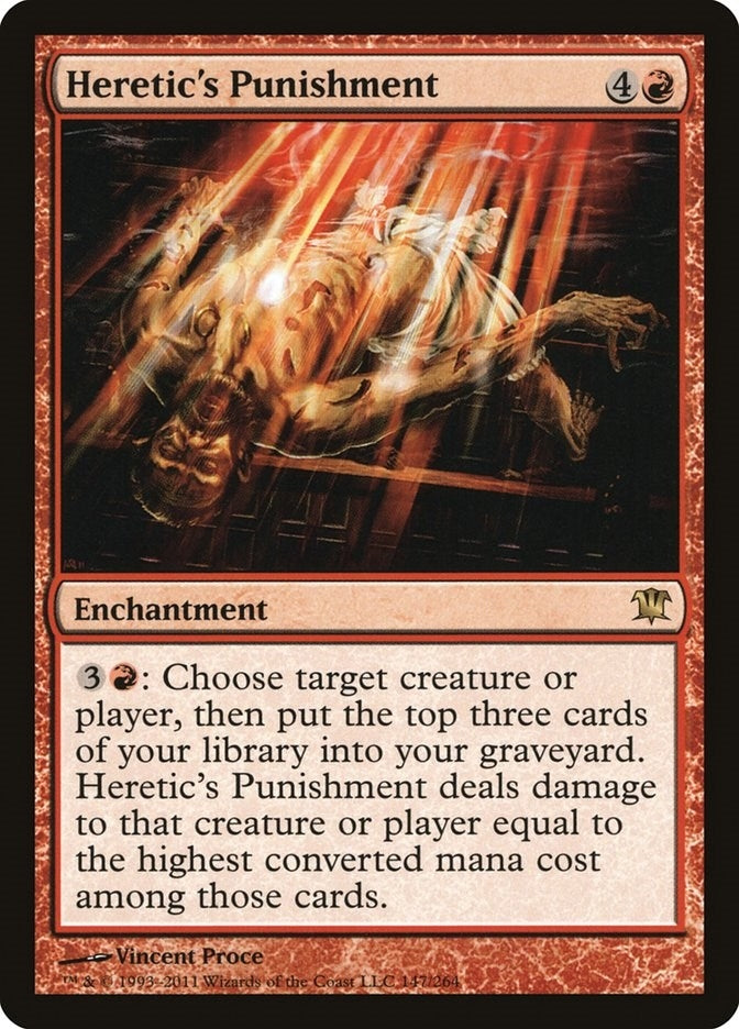 Image for Heretic's Punishment (147) - Magic: The Gathering