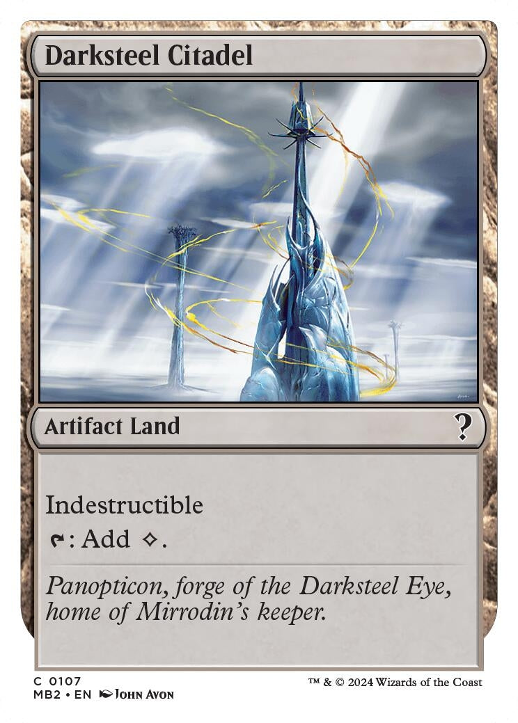 Image for Darksteel Citadel (White Border) (107) - Magic: The Gathering
