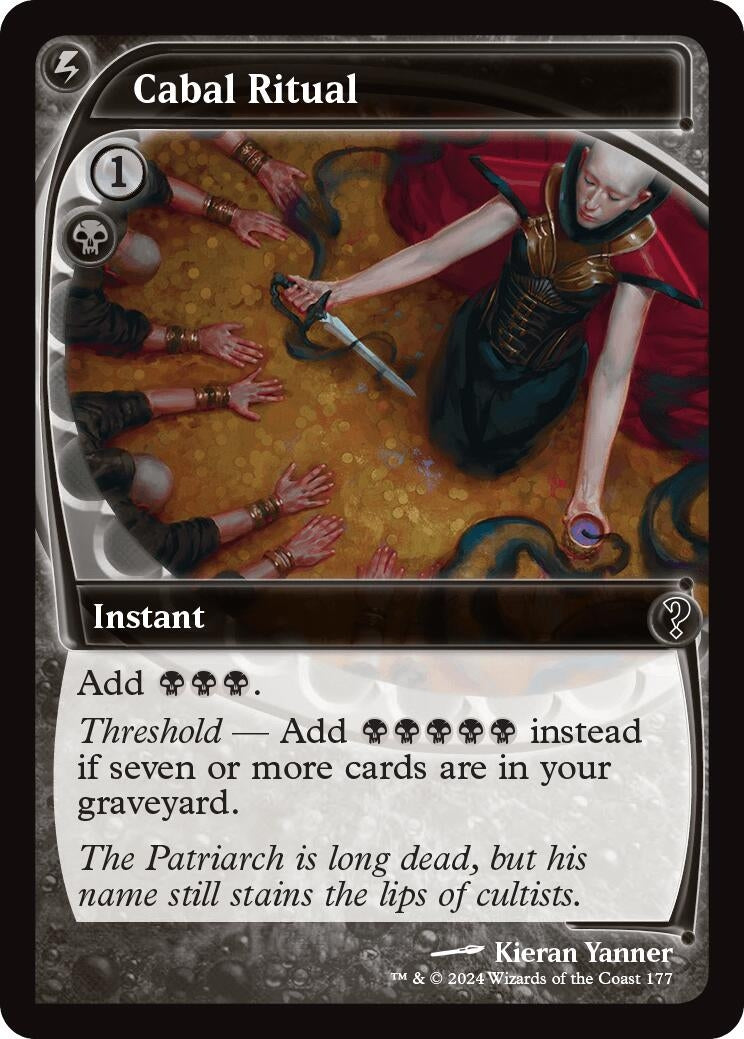 Image for Cabal Ritual (Future Sight) (177) - Magic: The Gathering