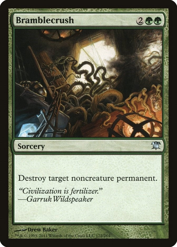 Image for Bramblecrush (172) - Magic: The Gathering