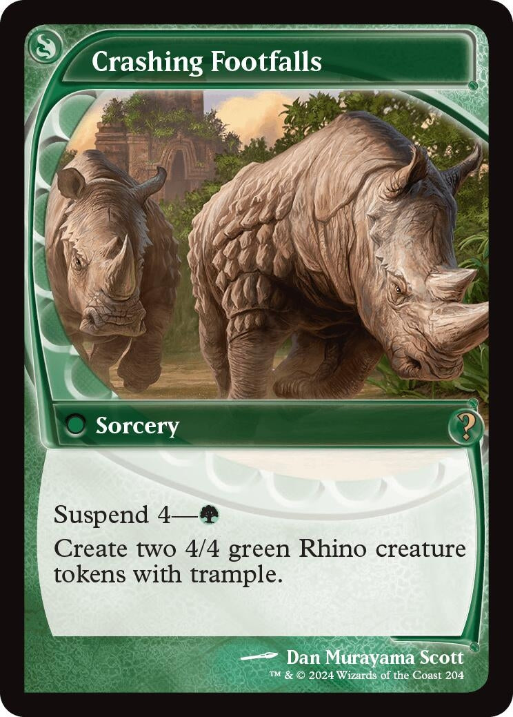 Image for Crashing Footfalls (Future Sight) (204) - Magic: The Gathering