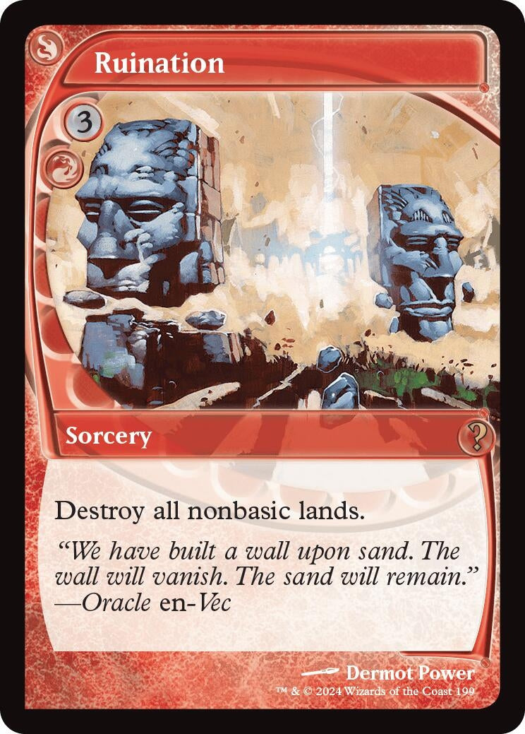 Image for Ruination (Future Sight) (199) - Magic: The Gathering