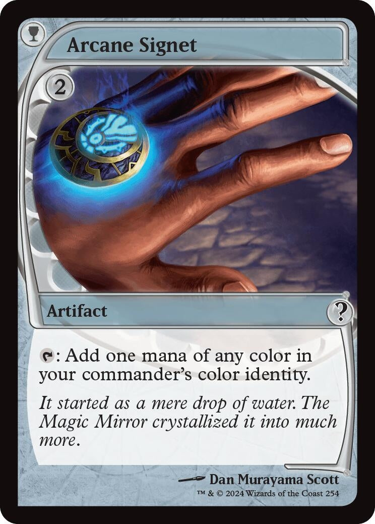 Image for Arcane Signet (Future Sight) (254) (MB2) - Magic: The Gathering