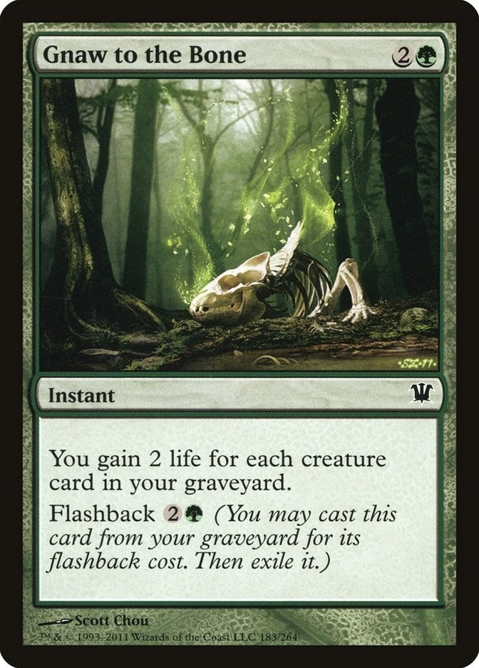 Image for Gnaw to the Bone (183) - Magic: The Gathering