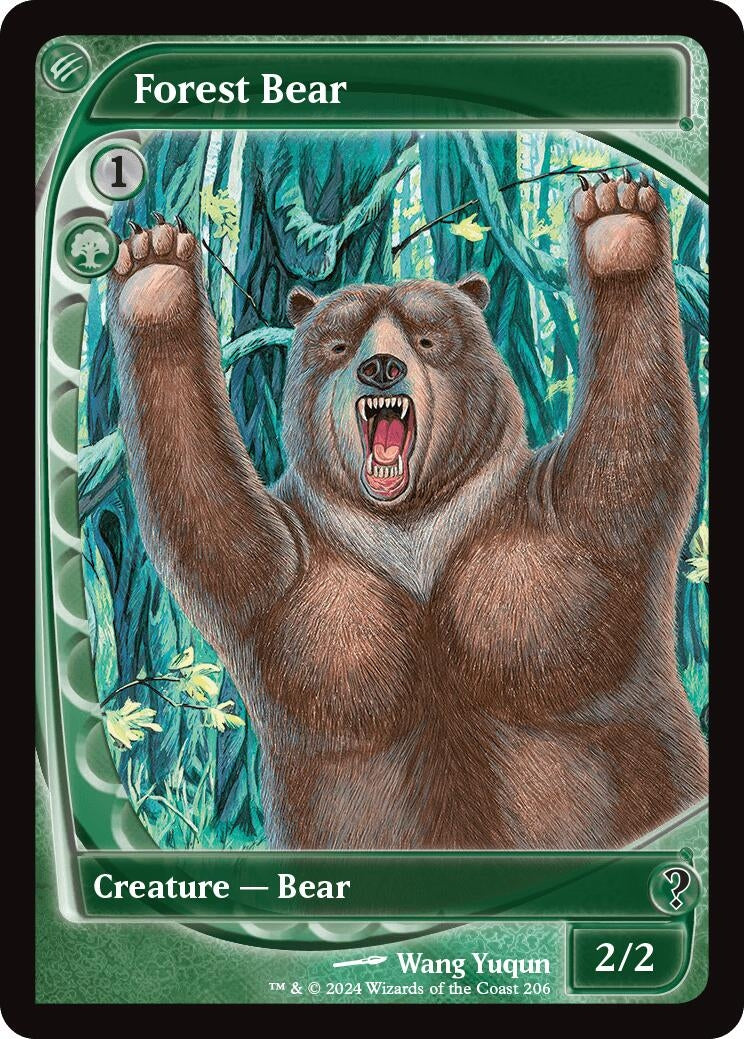 Image for Forest Bear (Future Sight) (206) - Magic: The Gathering