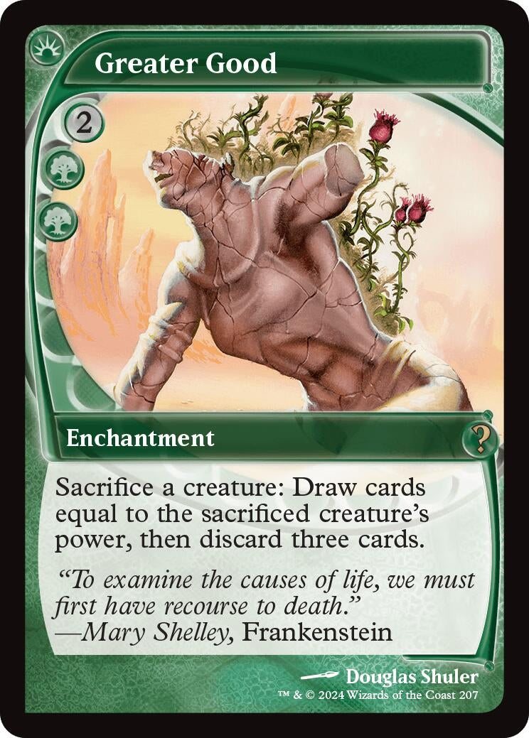 Image for Greater Good (Future Sight) (207) - Magic: The Gathering