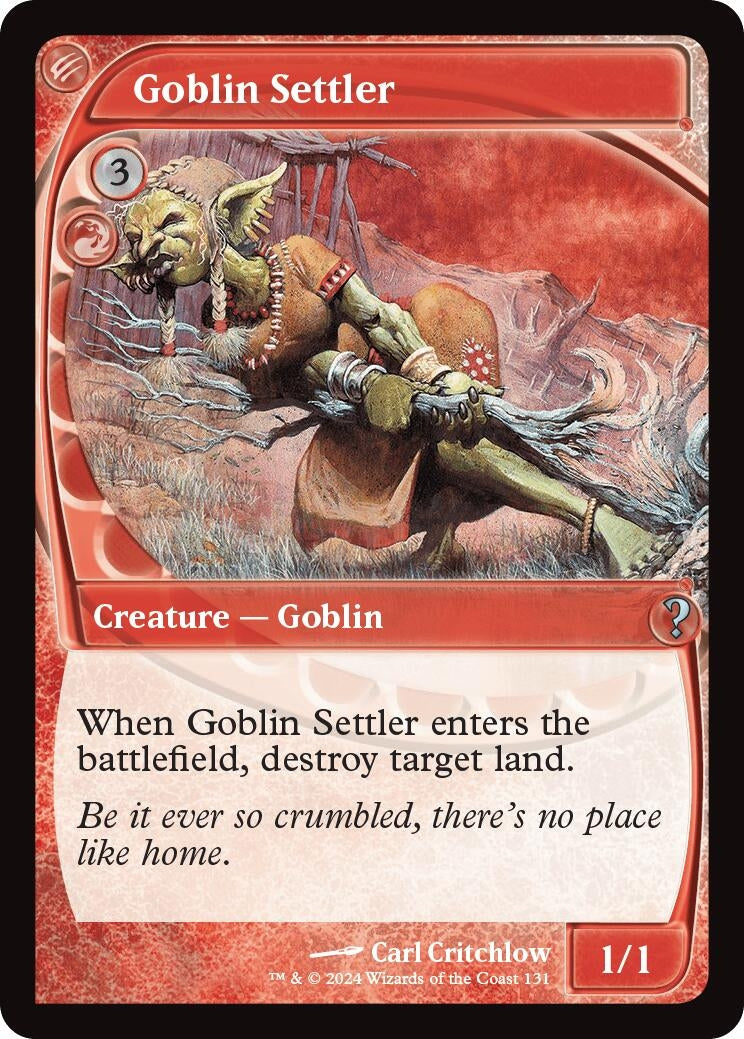 Image for Goblin Settler (Future Sight) (131) - Magic: The Gathering