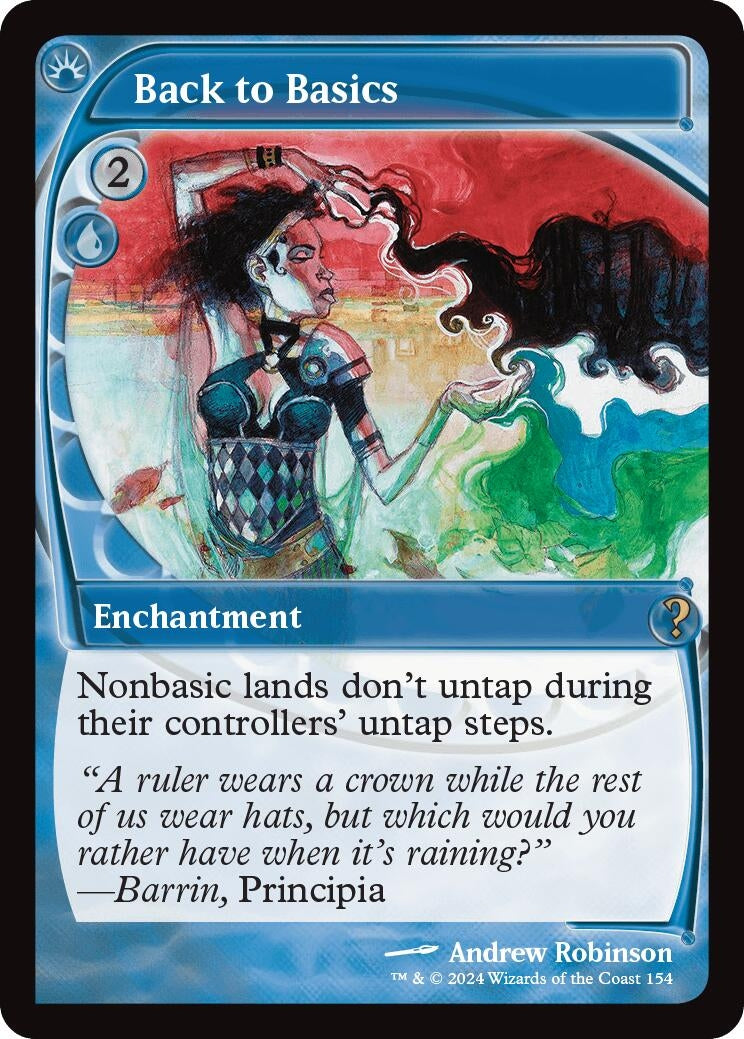 Image for Back to Basics (Future Sight) (154) - Magic: The Gathering