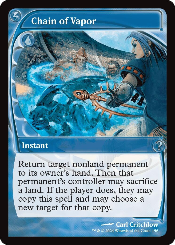 Image for Chain of Vapor (Future Sight) (156) - Magic: The Gathering