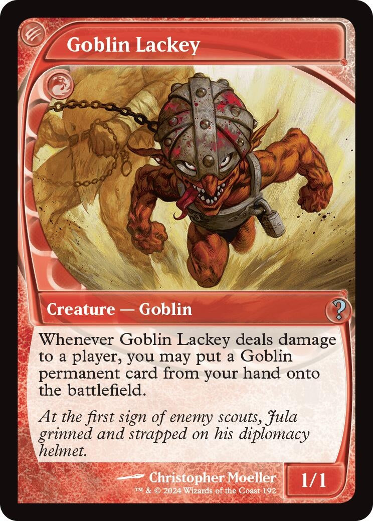 Image for Goblin Lackey (Future Sight) (192) - Magic: The Gathering
