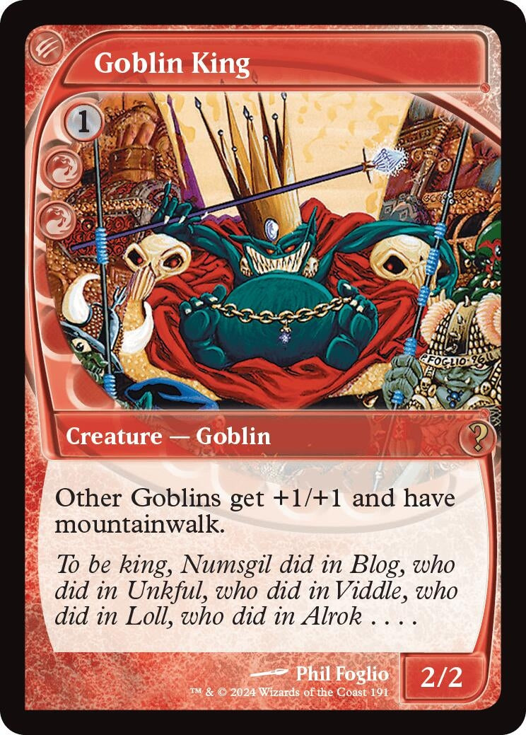 Image for Goblin King (Future Sight) (191) - Magic: The Gathering