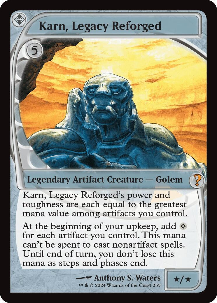 Image for Karn, Legacy Reforged (Future Sight) (255) - Magic: The Gathering