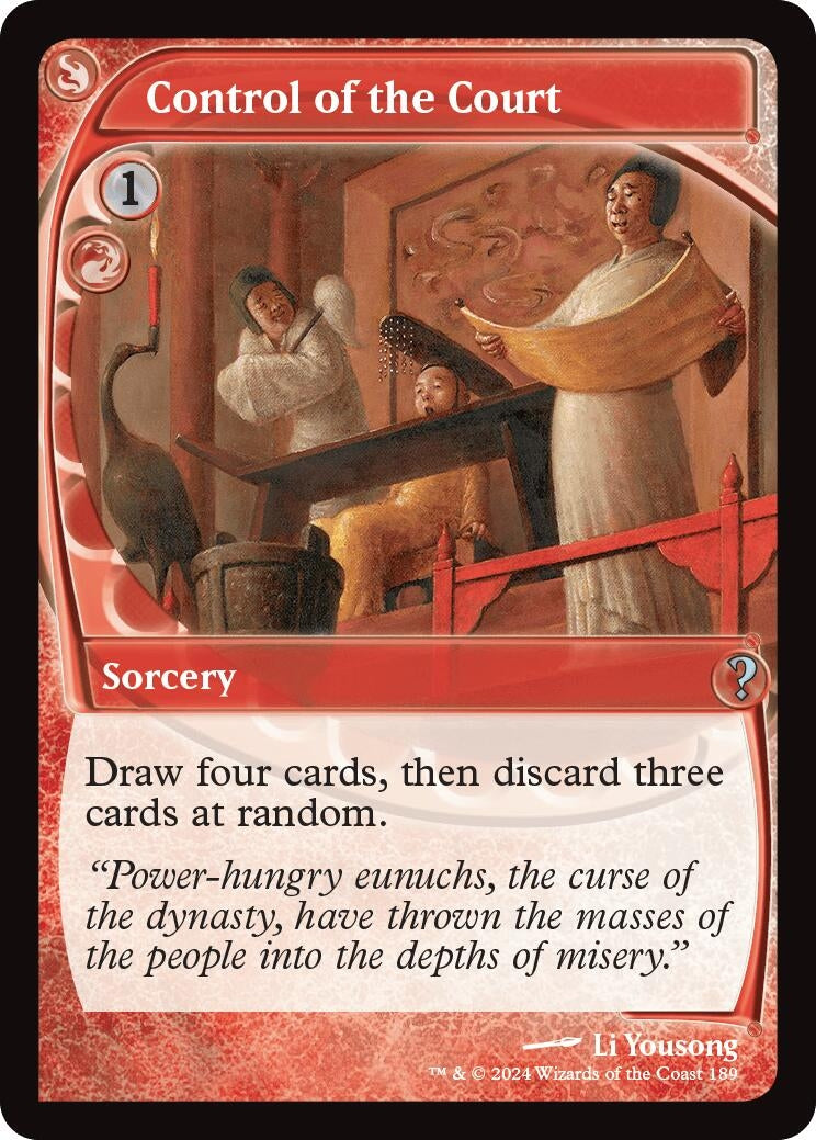 Image for Control of the Court (Future Sight) (189) - Magic: The Gathering