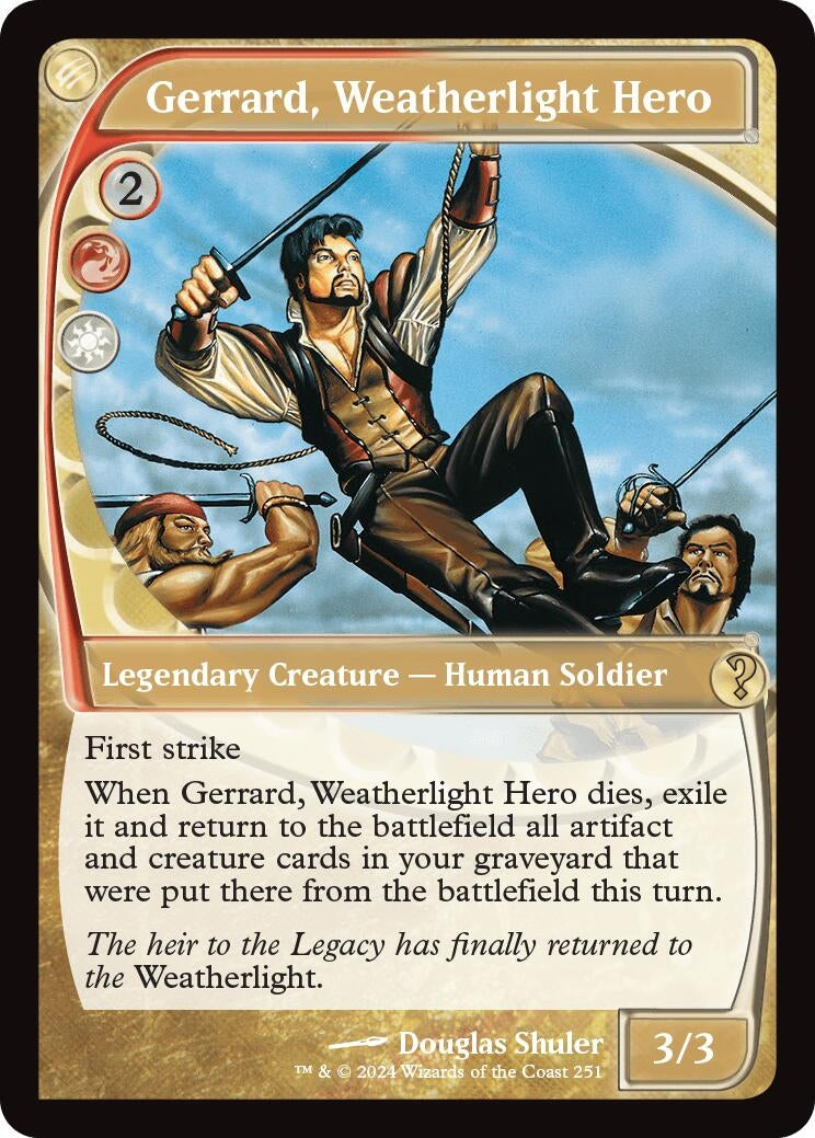 Image for Gerrard, Weatherlight Hero (Future Sight) (251) - Magic: The Gathering