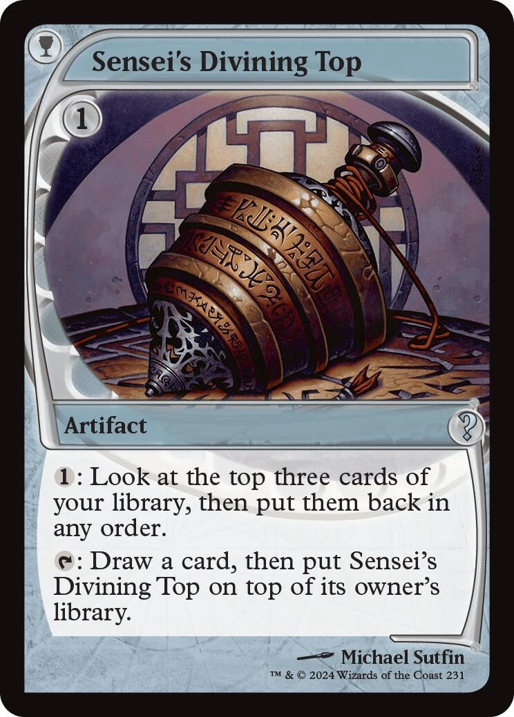 Image for Sensei's Divining Top (Future Sight) (231) - Magic: The Gathering