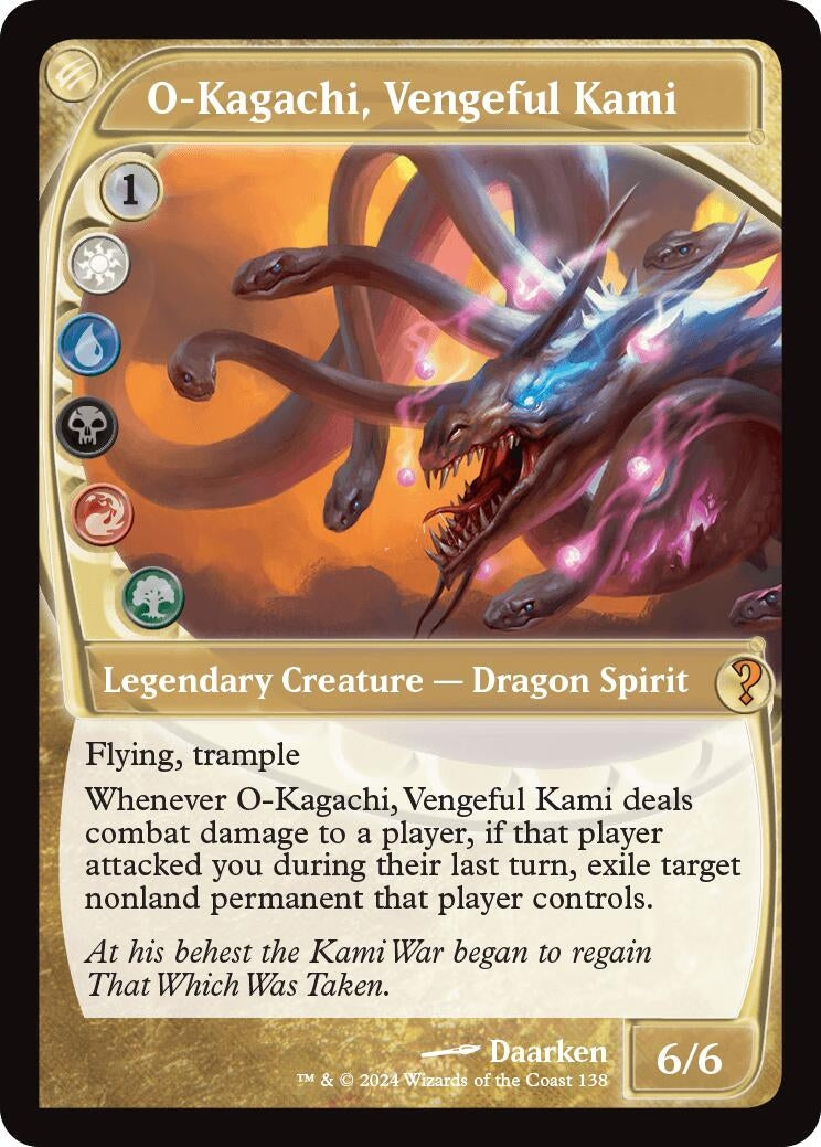 Image for O-Kagachi, Vengeful Kami (Future Sight) (138) - Magic: The Gathering