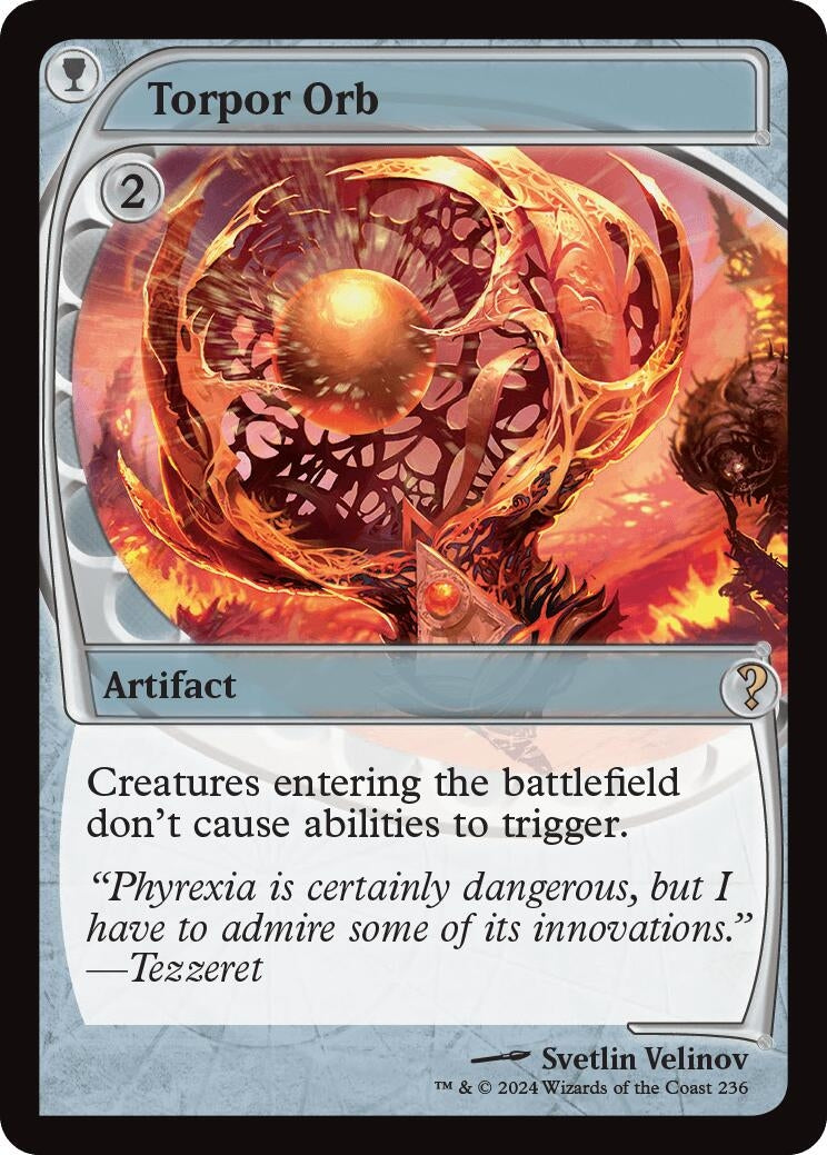 Image for Torpor Orb (Future Sight) (236) - Magic: The Gathering