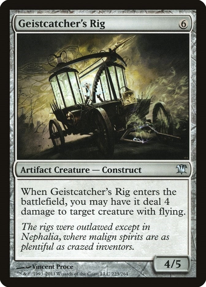 Image for Geistcatcher's Rig (223) - Magic: The Gathering