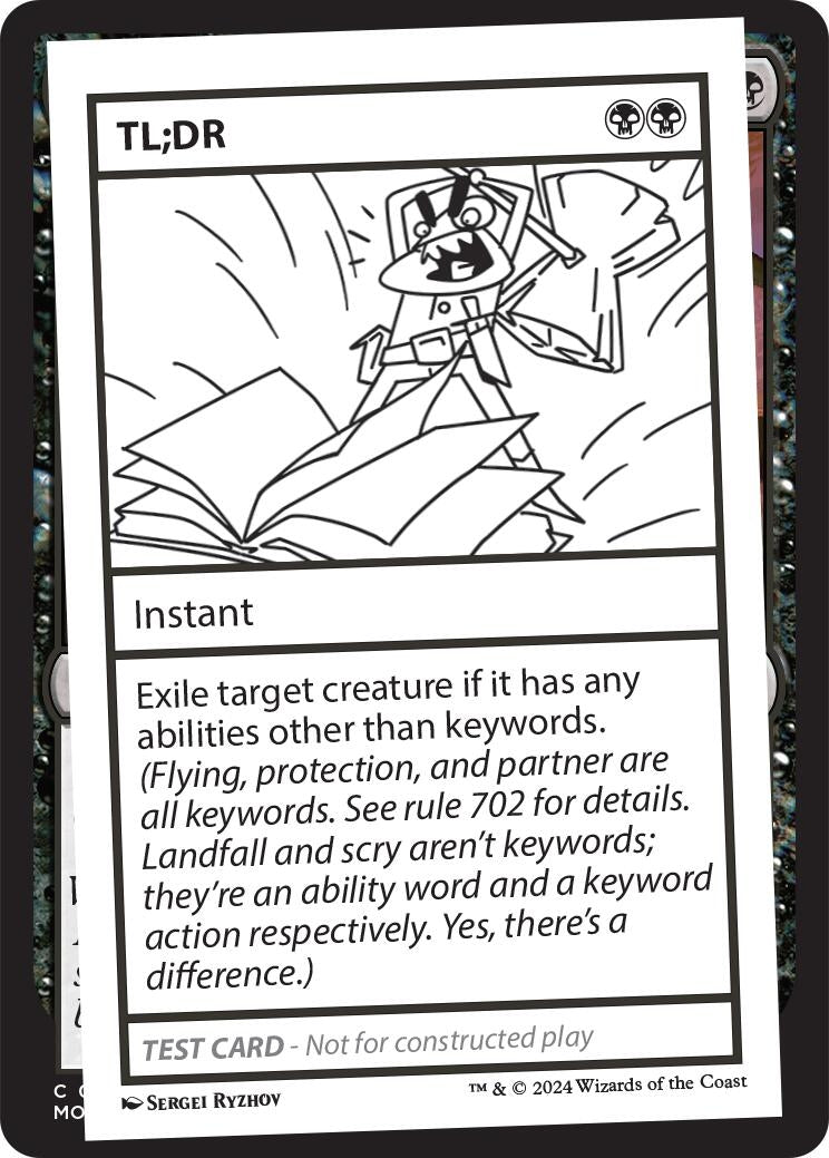 Image for TL;DR - Magic: The Gathering