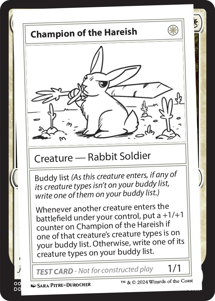 Image for Champion of the Hareish - Magic: The Gathering