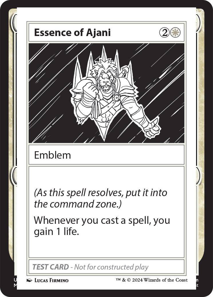 Image for Essence of Ajani - Magic: The Gathering