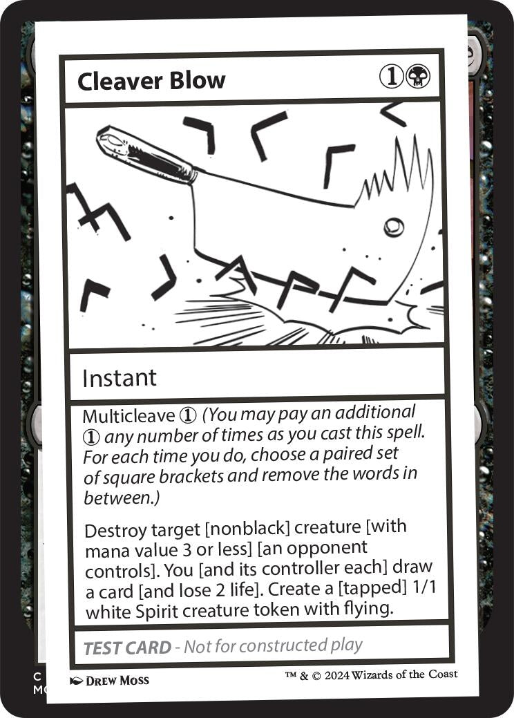 Image for Cleaver Blow - Magic: The Gathering