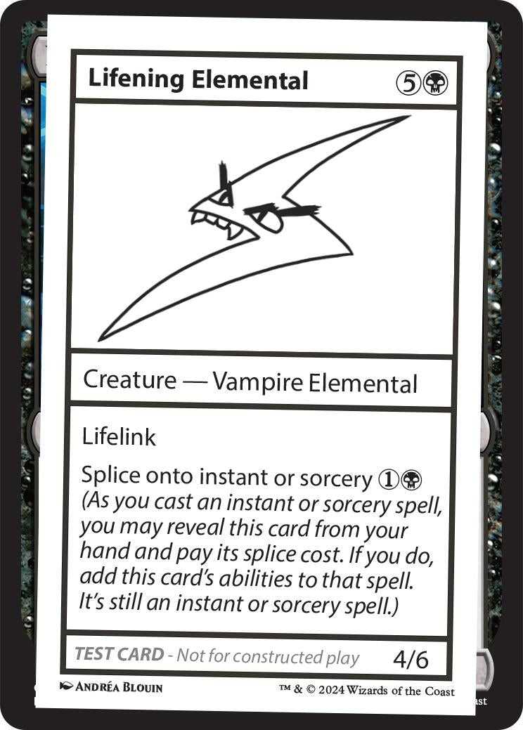 Image for Lifening Elemental - Magic: The Gathering